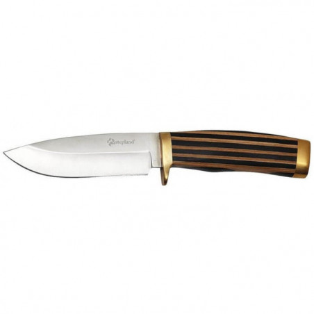 Couteau manche zébré Stepland Étui cordura