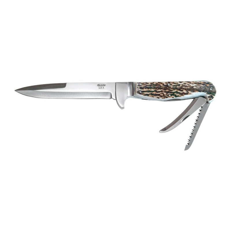 Couteau Mikov de Chasse - Lame 130mm - 3 Fonctions