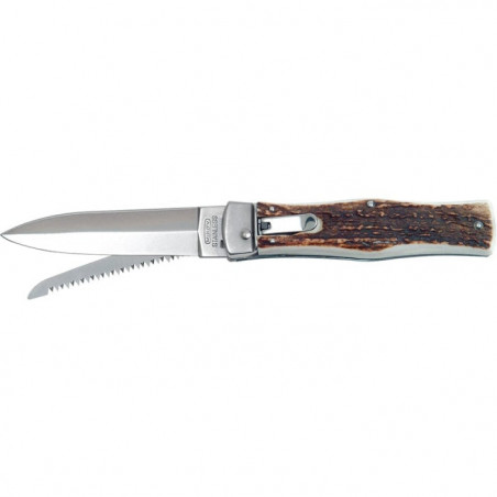 Couteau Mikov Predator Bois de Cerf - 2 Pièces - Lame 100mm