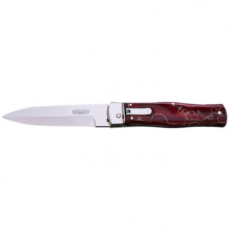 Couteau Mikov Predator Stonewash Bois Stabilisé - Lame 100mm