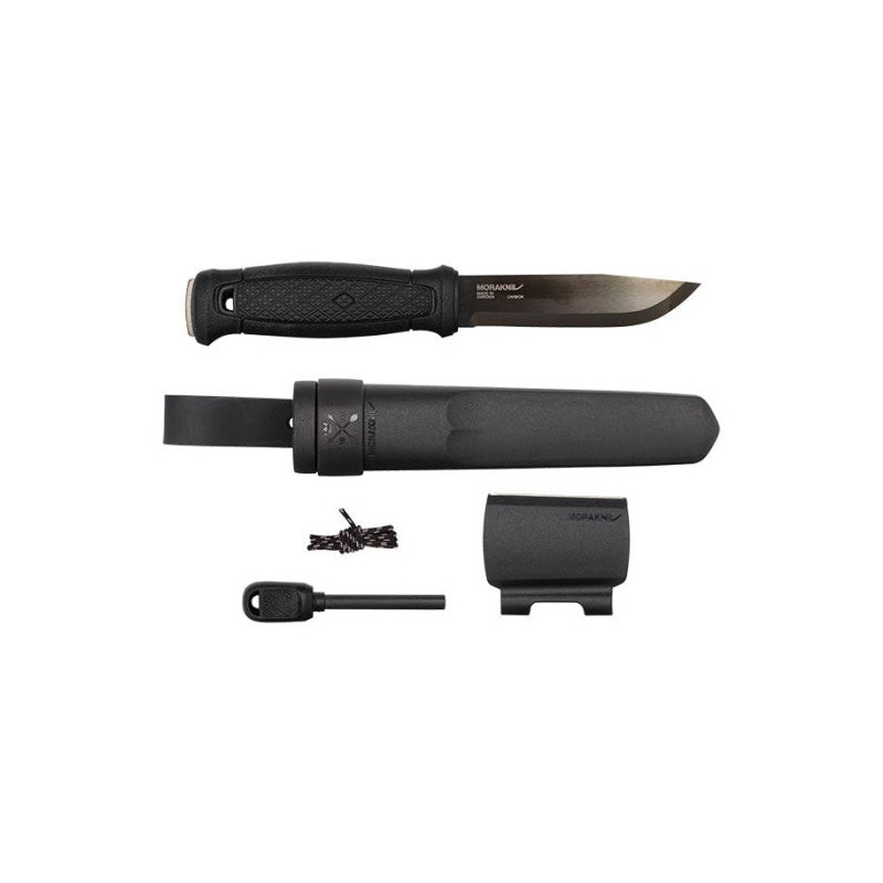 Couteau Morakniv Garberg BlackBlade avec Kit de Survie - Lame 109mm