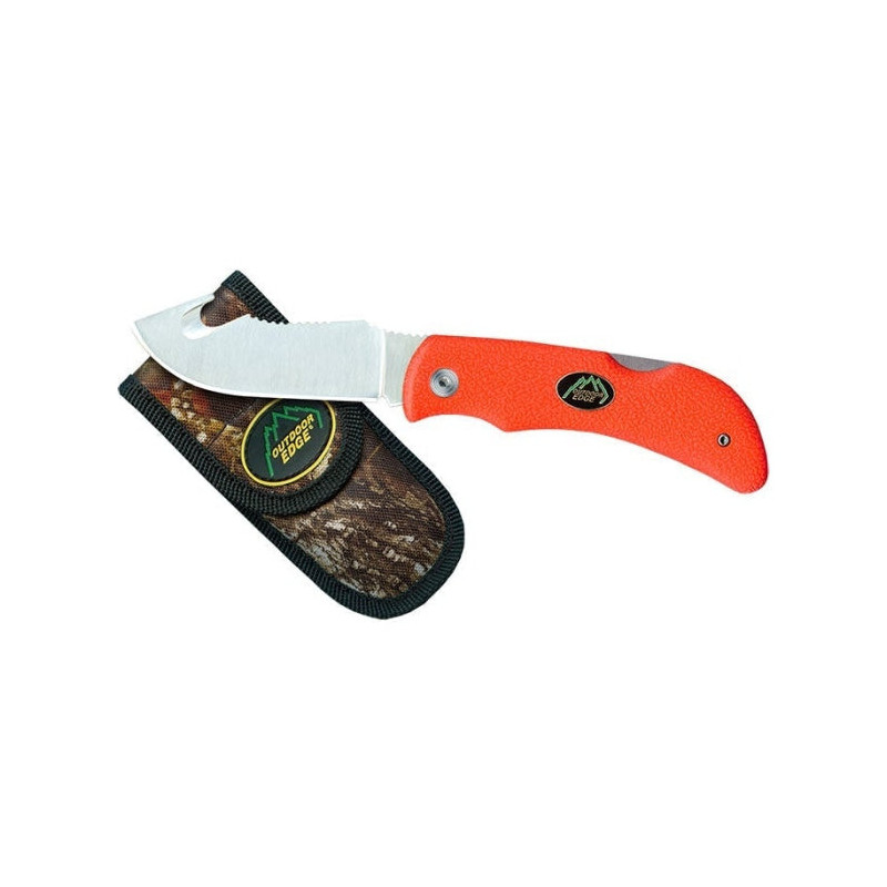 Couteau Outdoor Edge Grip Hook Blaze - Lame 81mm
