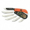 Couteau Outdoor Edge Razor Blaze - Lame 89mm 6 Lames