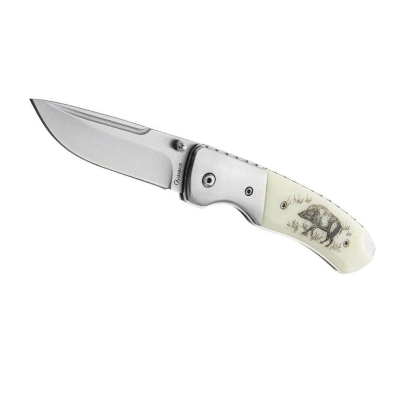 Couteau pliant Martinez Albainox Après chasse alu