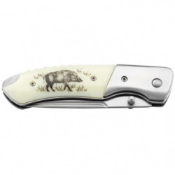 Couteau pliant Martinez Albainox Après chasse alu