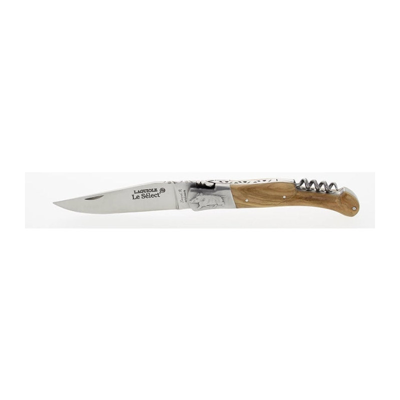 Couteau Robert David Le Sélect Sanglier avec Tire-Bouchon - Lame 90mm