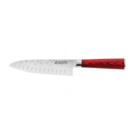 Couteau Santoku Wusaki Pakka - Lame 170mm