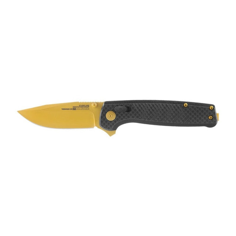Couteau Sog Terminus XR LTE Gold - Lame 75mm