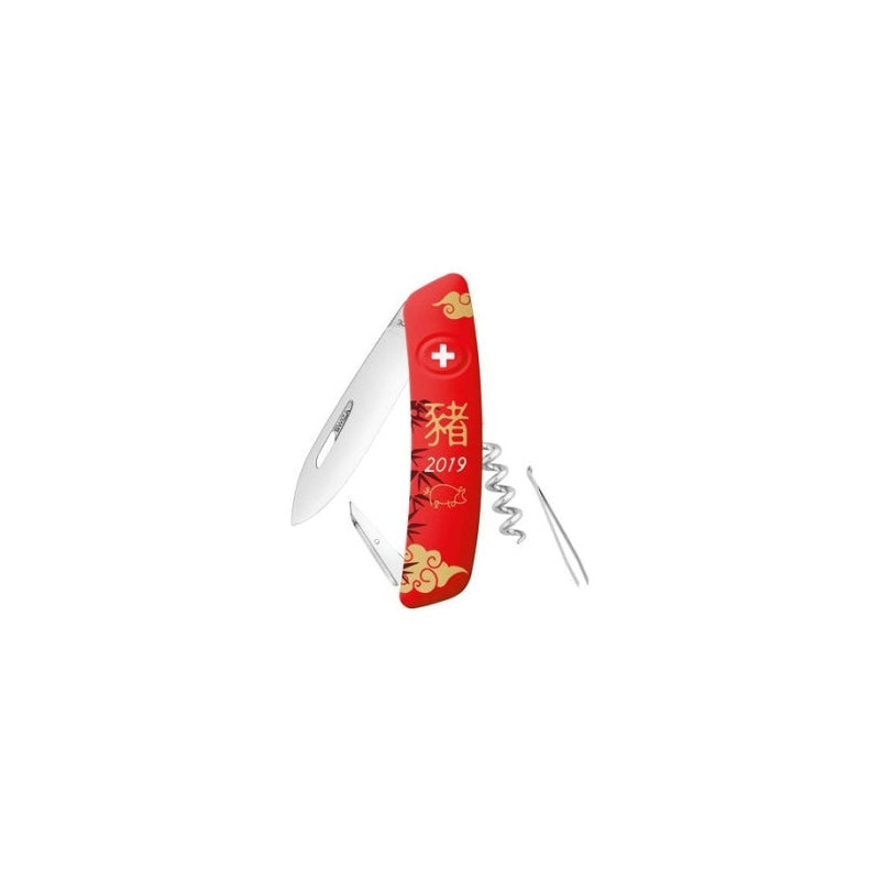 Couteau Suisse Swiza D01 - Nouvel An Chinois 2019