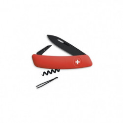 Couteau Suisse Swiza D01 ALLBLACK - 6 Fonctions
