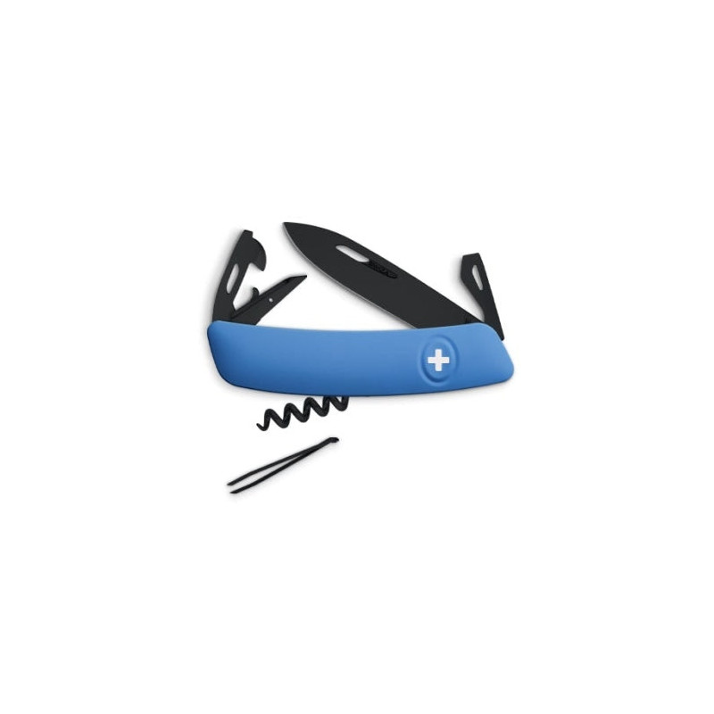 Couteau Suisse Swiza D03 ALLBLACK - 11 Fonctions