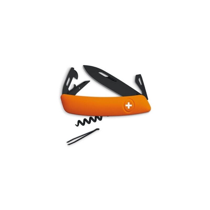 Couteau Suisse Swiza D03 ALLBLACK - 11 Fonctions