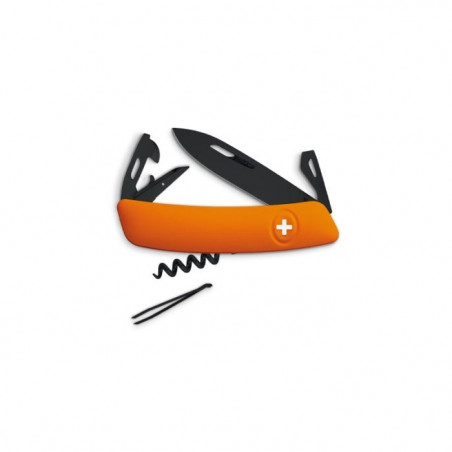 Couteau Suisse Swiza D03 ALLBLACK - 11 Fonctions