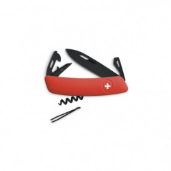 Couteau Suisse Swiza D03 ALLBLACK - 11 Fonctions