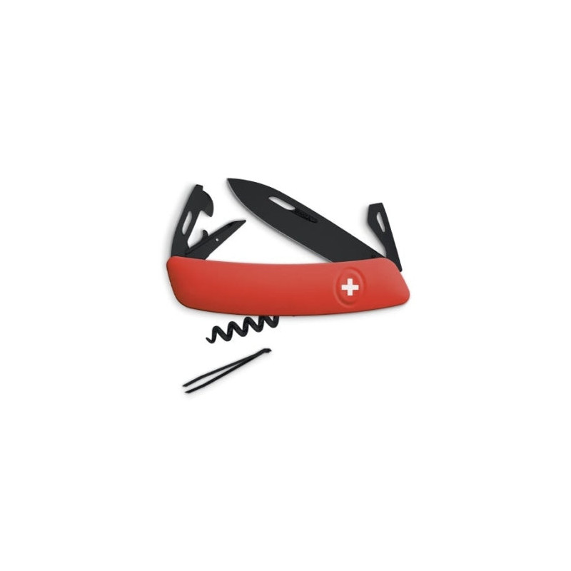 Couteau Suisse Swiza D03 ALLBLACK - 11 Fonctions