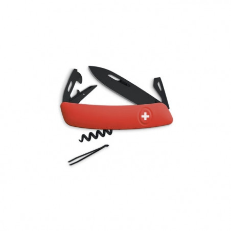 Couteau Suisse Swiza D03 ALLBLACK - 11 Fonctions