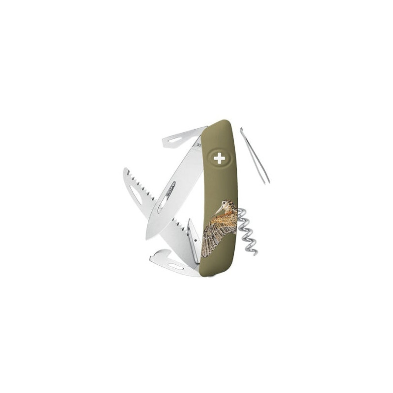 Couteau Suisse Swiza D05 - Olive avec Impression