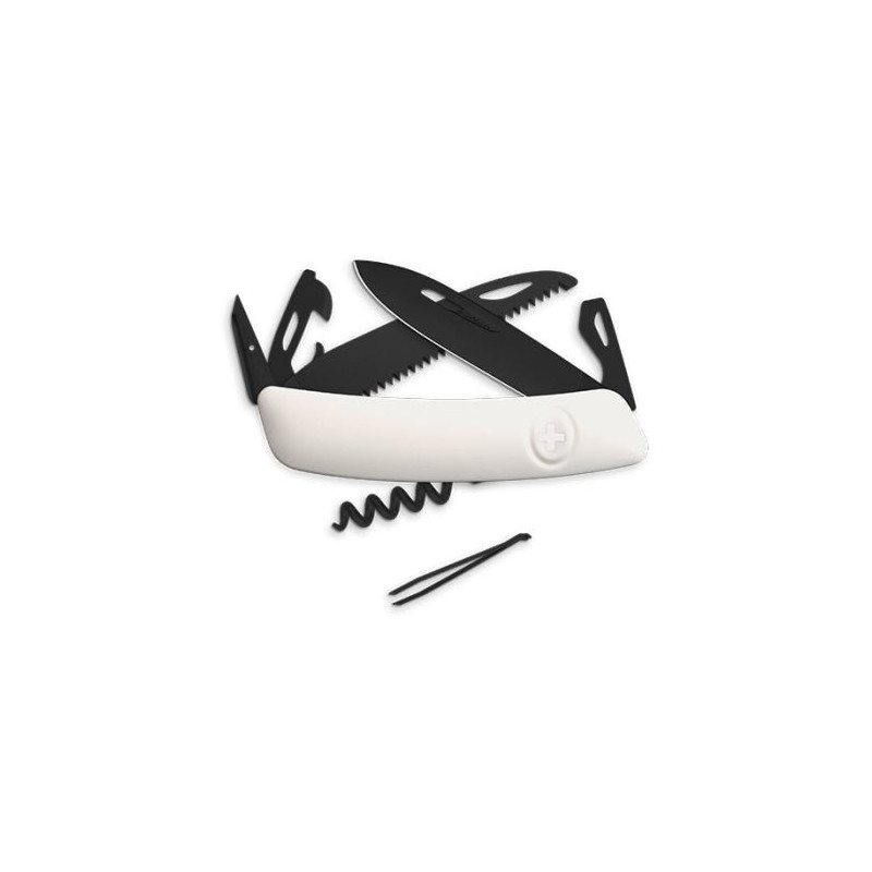 Couteau Suisse Swiza D05 ALLBLACK - 12 Fonctions