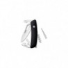 Couteau Suisse Swiza H03R Noir - 11 Fonctions