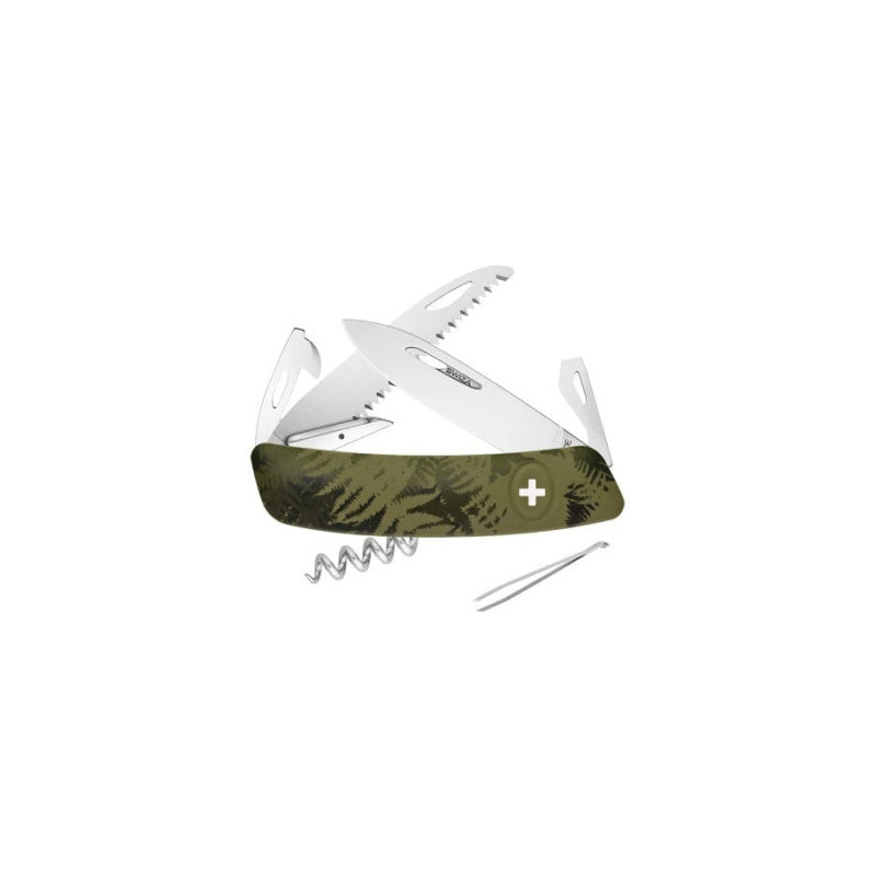 Couteau Suisse Swiza Silva 12 Fonctions - C05