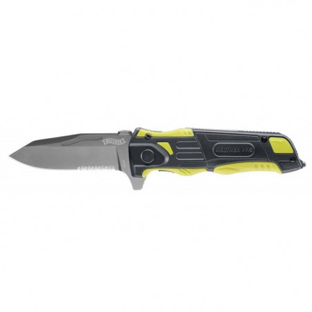 Couteau Walther Pro Rescue knife Jaune