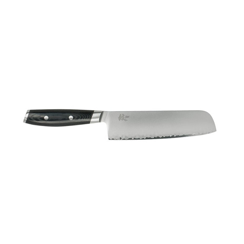 Couteau Yaxell MON - Nakiri Damas - Lame 180mm