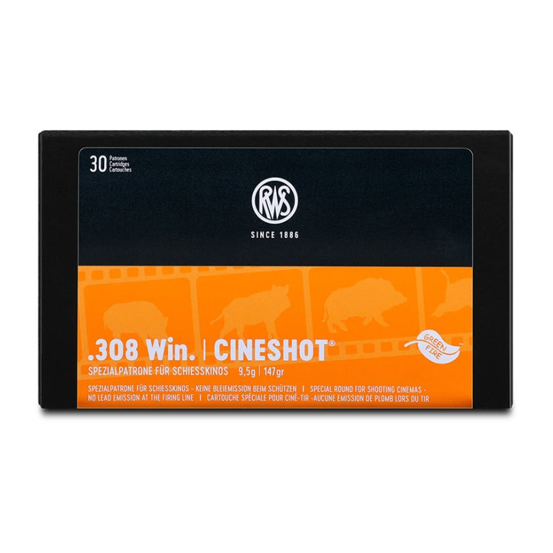 Cartouches RWS Cinetir - Cal.308 Win