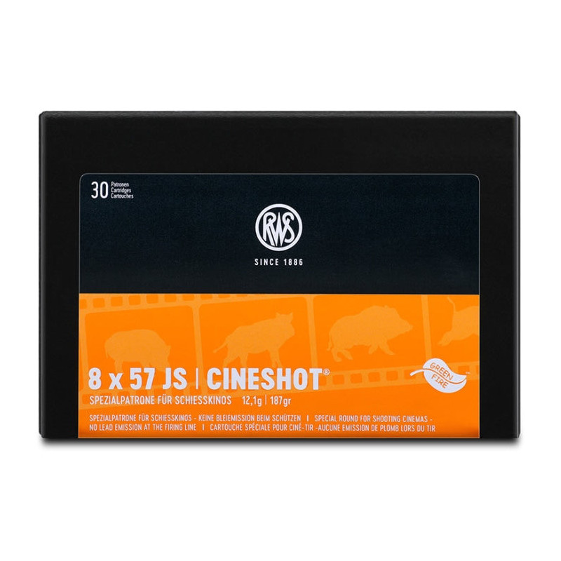 Cartouches RWS Cinetir - Cal.8x57 JS