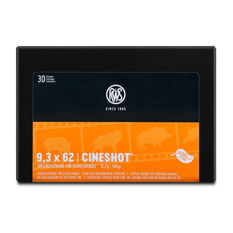 Cartouches RWS Cinetir - Cal.9.3x62