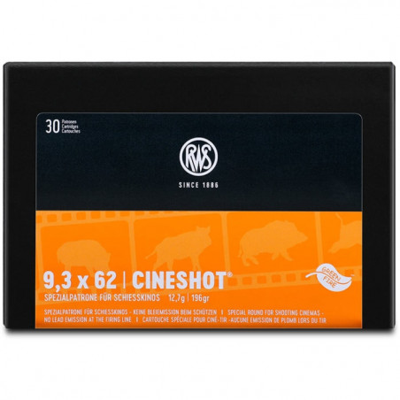 Cartouches RWS Cinetir - Cal.9.3x62