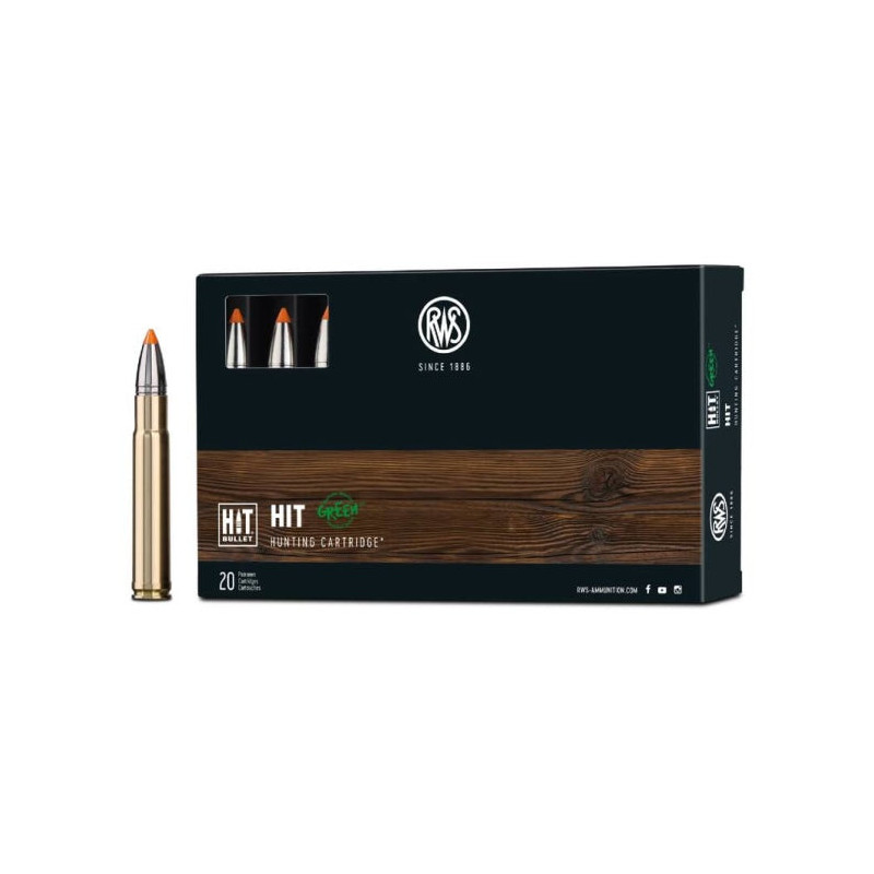 Cartouches RWS Hit - Cal. 10.3x68 Mag