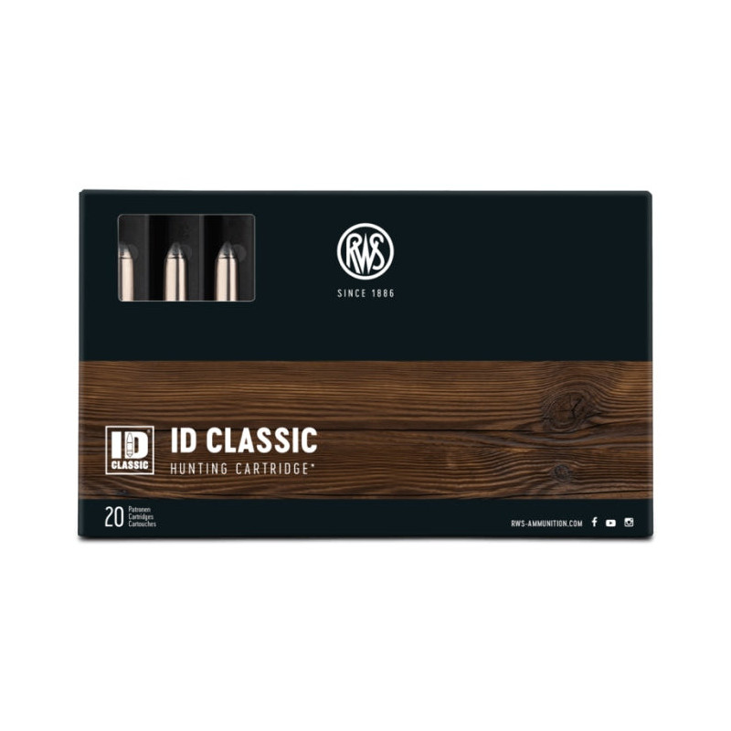 Cartouches RWS ID Classic - Cal. 7x57