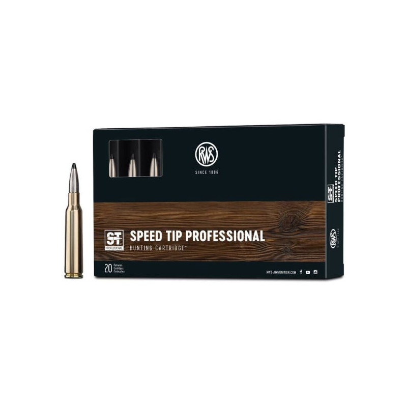 Cartouches RWS S-Tip Pro - Cal. 6.5x55