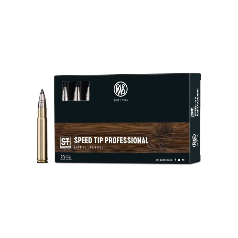Cartouches RWS Speed Tip Pro - Cal. 10.3x68 Mag