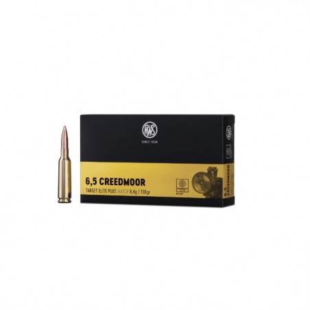 Cartouches RWS Target Elite Plus - Cal .6.5 Creedmoor
