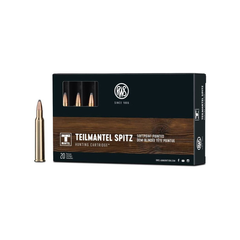 Cartouches RWS TMS - Cal. 5.6x50 R Mag