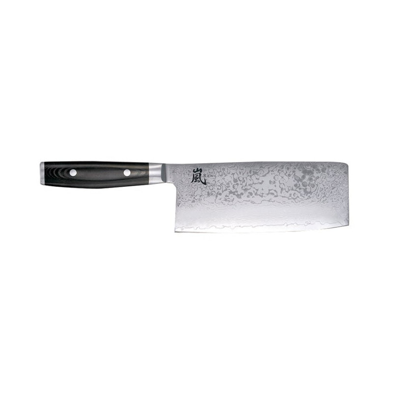 Couteau Yaxell RAN - Chinese Chef's Damas - Lame 180mm