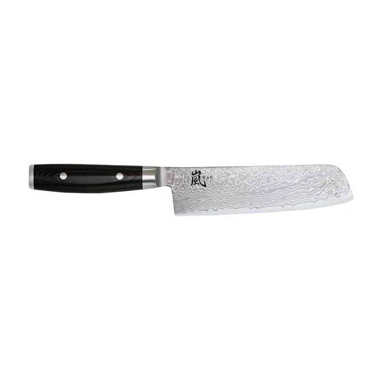 Couteau Yaxell RAN - Nakiri Damas - Lame 180mm