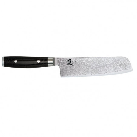 Couteau Yaxell RAN - Nakiri Damas - Lame 180mm