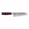 Couteau Yaxell Super Gou - Santoku Alvéolé - Lame 165mm
