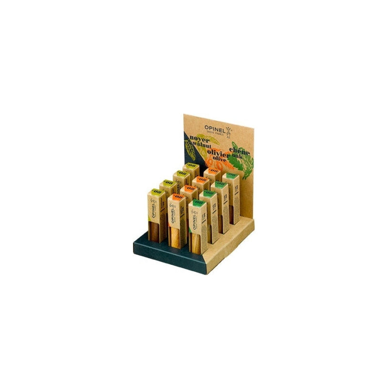 Couteaux Présentoir Opinel N°08 - 12pcs