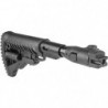 Crosse Tactique d'Epaule Mako pour AK Pliante Polymer avec Absorbeur - Noire