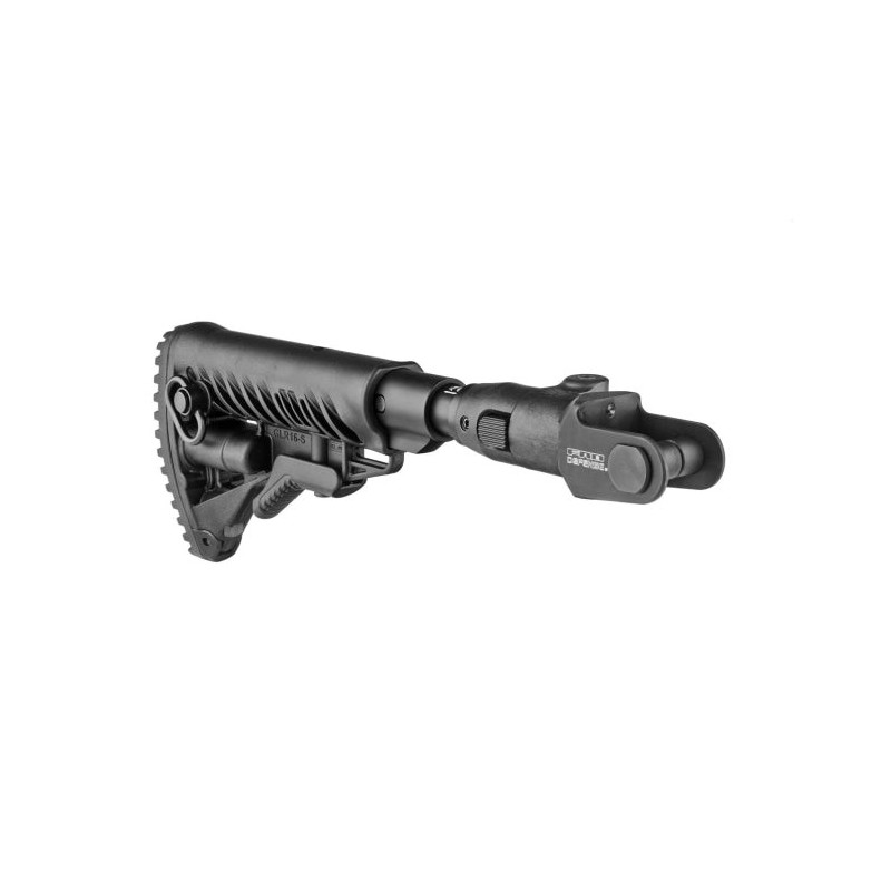 Crosse Tactique d'Epaule Mako pour AKMS avec Absorbeur - Noire