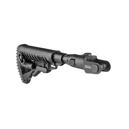 Crosse Tactique d'Epaule Mako pour AKMS avec Absorbeur - Noire