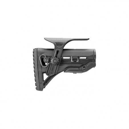 Crosse Tactique Mako pour M4/AR15 avec Absorbeur de Recul Appui Joue