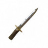 Dague de chasse Country manche cerf - 23 cm
