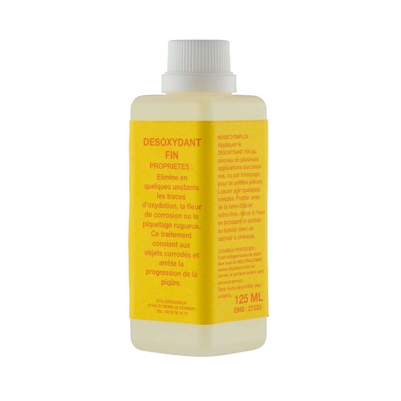 Désoxydant fin Lefaucheux - 125 ml