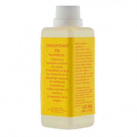 Désoxydant fin Lefaucheux - 125 ml
