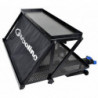 Desserte double plateau Garbolino avec tente et insert pour support kit amovible