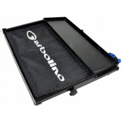 Desserte double plateau Garbolino avec tente et insert pour support kit amovible